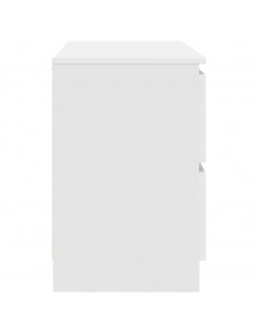 Mobile Porta TV Bianco 80x35x54 cm in Legno Multistrato 2