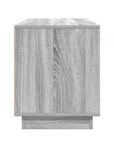 Mobile Porta TV con Luci LED Grigio Sonoma 100x41x50 cm