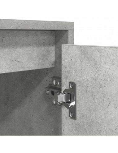 Mobile Porta TV Grigio Cemento 188,5x41x50 cm Legno Multistrato