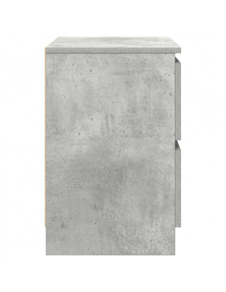 Mobile Porta TV Grigio Cemento 40x35x54 cm in Legno Multistrato