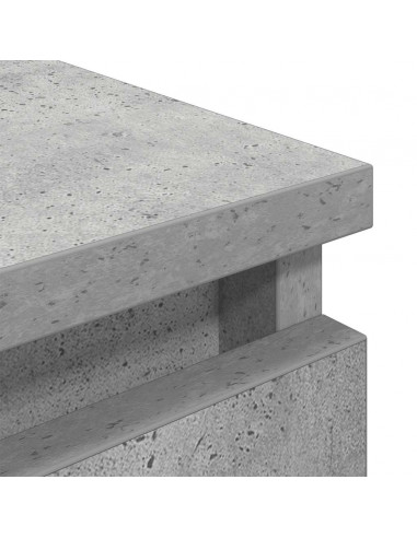 Mobile Porta TV Grigio Cemento 80x35x54 cm in Legno Multistrato