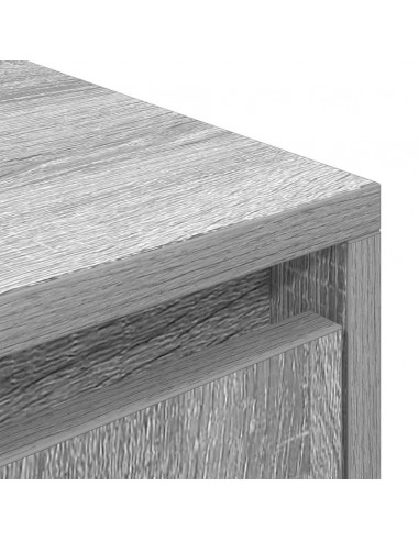 Mobile Porta TV Grigio Sonoma 188,5x41x50 cm Legno Multistrato