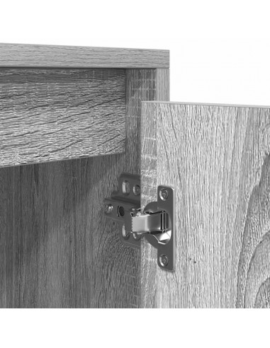 Mobile Porta TV Grigio Sonoma 188,5x41x50 cm Legno Multistrato