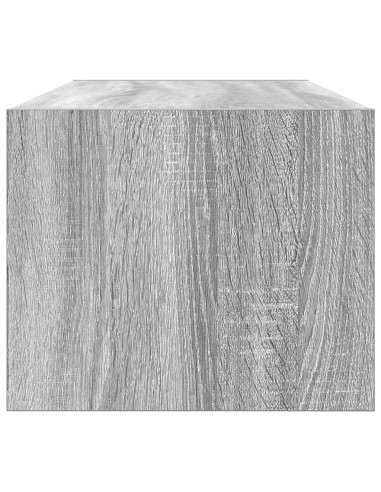 Mobile Porta TV Grigio Sonoma 80x31x25,5 cm Legno Multistrato