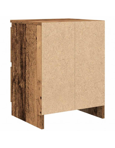 Mobile Porta TV Legno Antico 40x35x54 cm in Legno Multistrato