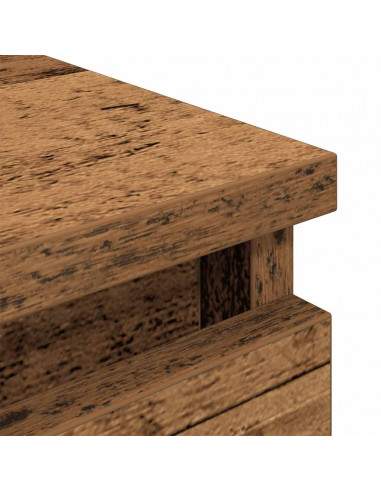 Mobile Porta TV Legno Antico 40x35x54 cm in Legno Multistrato