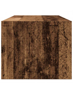 Mobile Porta TV Legno Antico 80x31x25,5 cm Legno Multistrato 2