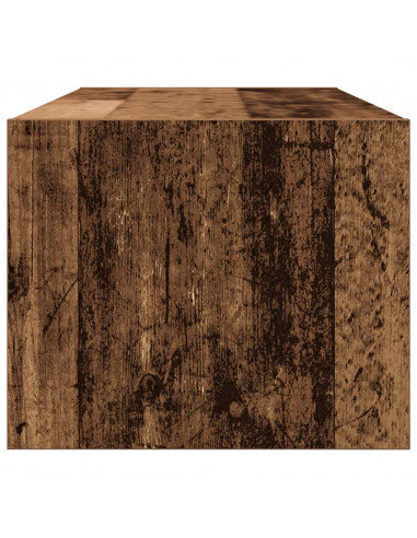 Mobile Porta TV Legno Antico 80x31x25,5 cm Legno Multistrato