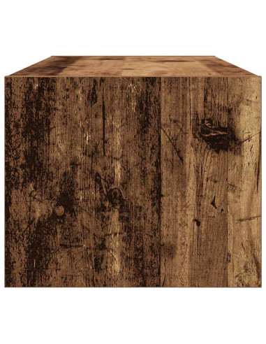 Mobile Porta TV Legno Antico 80x31x25,5 cm Legno Multistrato