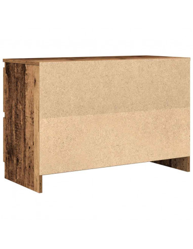 Mobile Porta TV Legno Antico 80x35x54 cm in Legno Multistrato