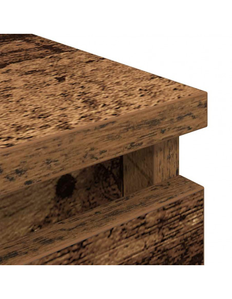 Mobile Porta TV Legno Antico 80x35x54 cm in Legno Multistrato