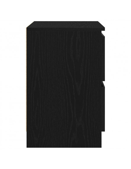 Mobile Porta TV Nero 40x35x54 cm in Legno Multistrato