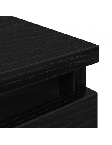 Mobile Porta TV Nero 40x35x54 cm in Legno Multistrato