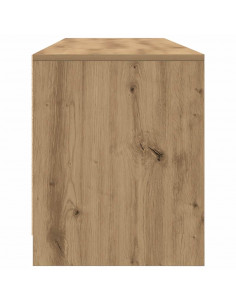 Mobile Porta TV Rovere Artigianale 188,5x41x50cm in Truciolato 2