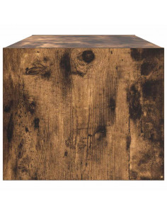 Mobile Porta TV Rovere Fumo 80x31x25,5 cm in Legno Multistrato 2