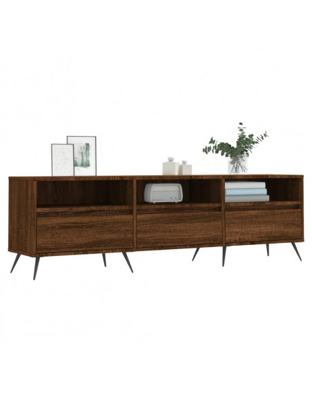Mobile Porta TV Rovere Marrone 150x30x44,5 cm Legno Multistrato