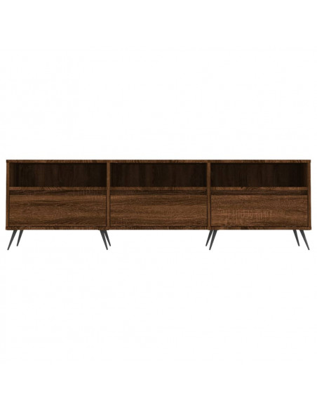Mobile Porta TV Rovere Marrone 150x30x44,5 cm Legno Multistrato