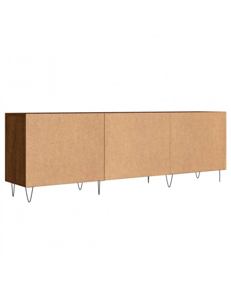 Mobile Porta TV Rovere Marrone 150x30x50cm in Legno Multistrato