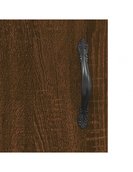 Mobile Porta TV Rovere Marrone 150x30x50cm in Legno Multistrato