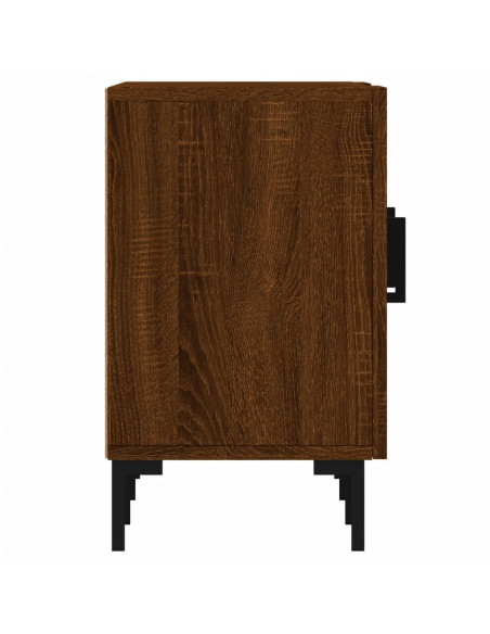 Mobile Porta TV Rovere Marrone 150x30x50cm in Legno Multistrato