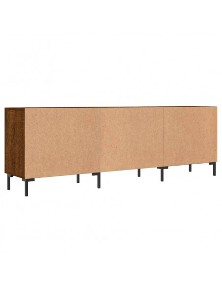 Mobile Porta TV Rovere Marrone 150x30x50cm in Legno Multistrato