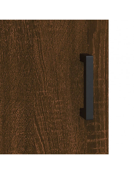 Mobile Porta TV Rovere Marrone 150x30x50cm in Legno Multistrato