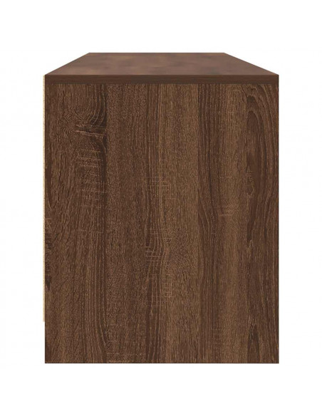 Mobile Porta TV Rovere Marrone 188,5x41x50 cm Legno Multistrato