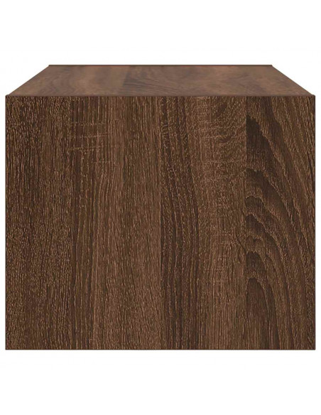 Mobile Porta TV Rovere Marrone 60x31x25,5 cm Legno Multistrato