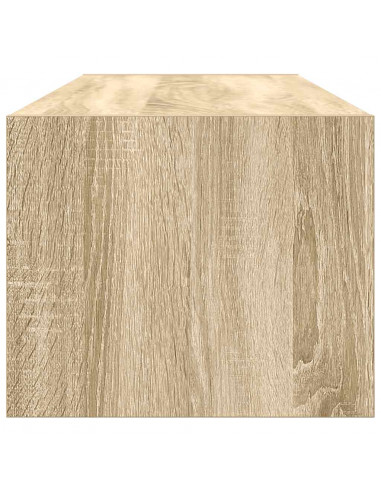 Mobile Porta TV Rovere Sonoma 100x31x25,5 cm Legno Multistrato