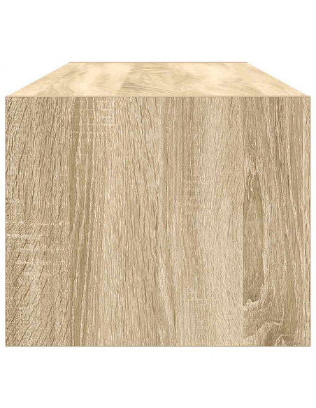 Mobile Porta TV Rovere Sonoma 100x31x25,5 cm Legno Multistrato