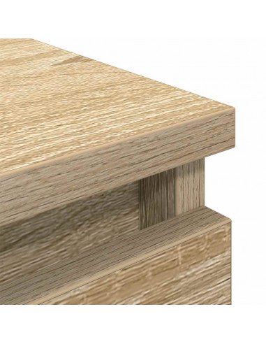 Mobile Porta TV Rovere Sonoma 40x35x54 cm in Legno Multistrato