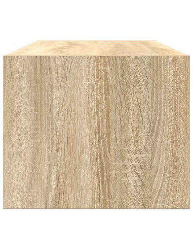 Mobile Porta TV Rovere Sonoma 80x31x25,5 cm Legno Multistrato