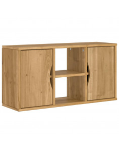 Mobile TV 5 pz con Contenitore ODDA in Legno Massello di Pino 2