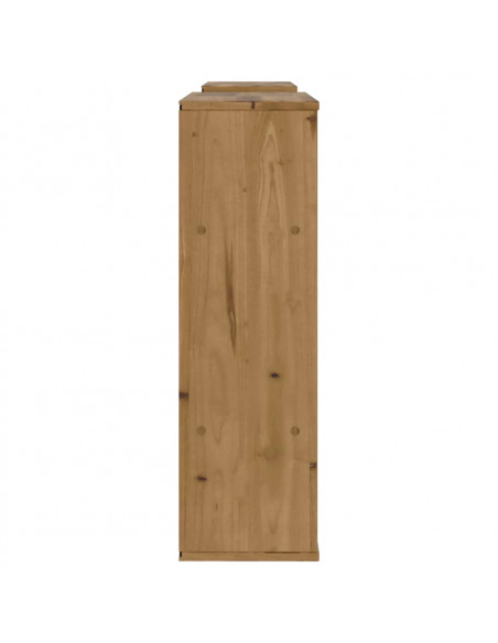 Mobile TV 5 pz con Contenitore ODDA in Legno Massello di Pino