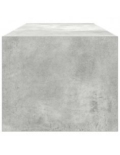 Mobile TV Grigio Cemento 100x31x25,5 cm Legno Multistrato 2