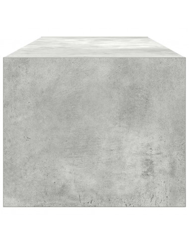 Mobile TV Grigio Cemento 100x31x25,5 cm Legno Multistrato