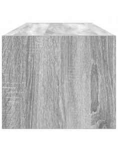 Mobile TV Grigio Sonoma 100x31x25,5 cm in Legno Multistrato 2