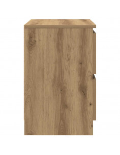 Mobile TV Rovere Artigianale 40x35x54 cm in Legno Multistrato 2