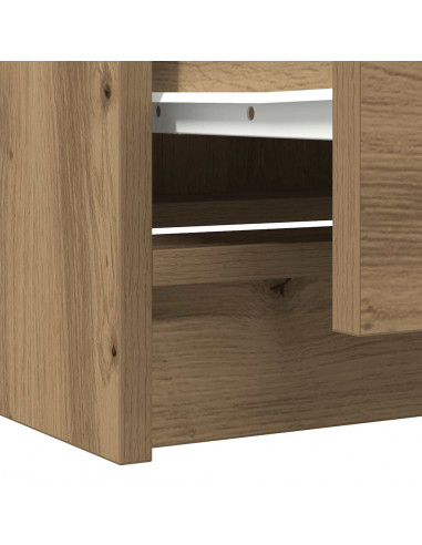 Mobile TV Rovere Artigianale 40x35x54 cm in Legno Multistrato