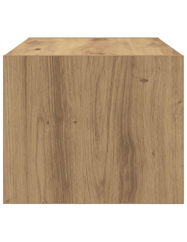 Mobile TV Rovere Artigianale 60x31x25,5 cm in Legno Multistrato