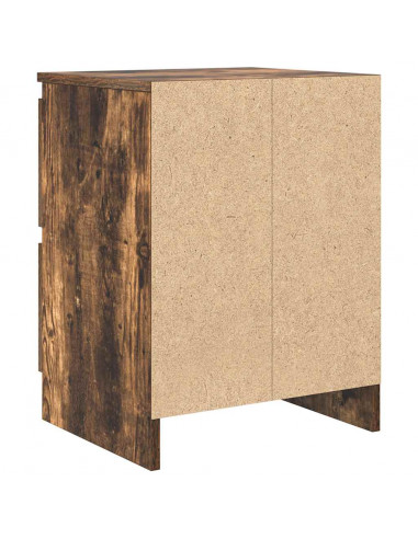 Mobile TV Rovere Fumo 40x35x54 cm in Legno Multistrato