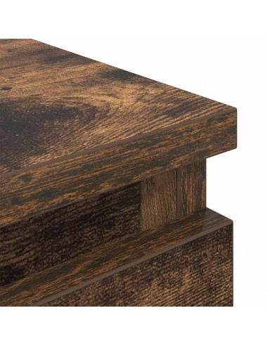 Mobile TV Rovere Fumo 40x35x54 cm in Legno Multistrato