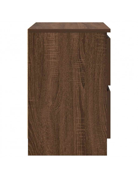 Mobile TV Rovere Marrone 40x35x54 cm in Legno Multistrato