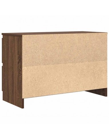 Mobile TV Rovere Marrone 80x35x54 cm in Legno Multistrato