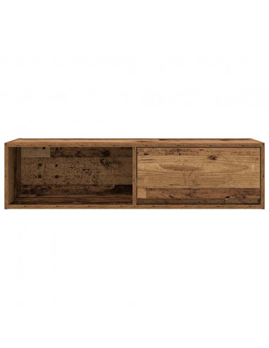 Mobili Porta TV 2 pz Legno Antico 100x31x25,5 cm in Truciolato