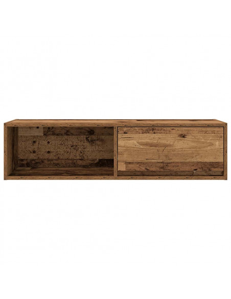 Mobili Porta TV 2 pz Legno Antico 100x31x25,5 cm in Truciolato