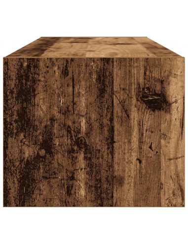 Mobili Porta TV 2 pz Legno Antico 100x31x25,5 cm in Truciolato