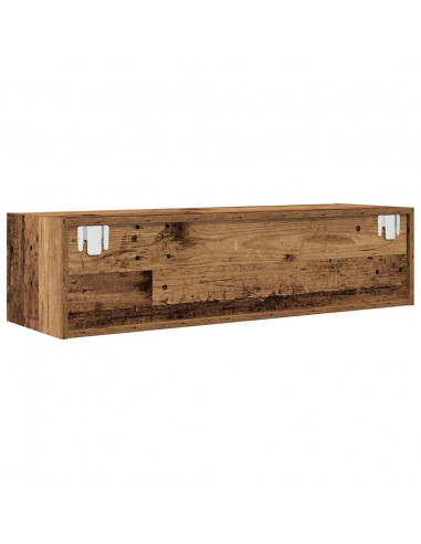 Mobili Porta TV 2 pz Legno Antico 100x31x25,5 cm in Truciolato