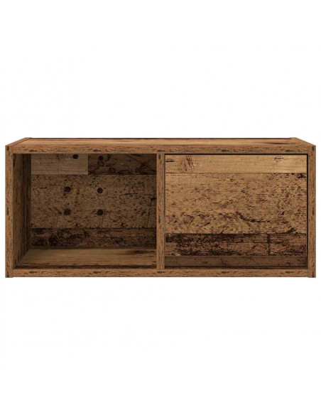 Mobili Porta TV 2 pz Legno Antico 60x31x25,5 cm in Truciolato