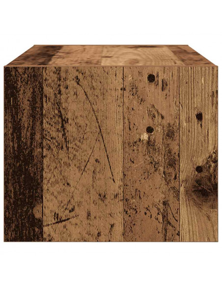 Mobili Porta TV 2 pz Legno Antico 60x31x25,5 cm in Truciolato